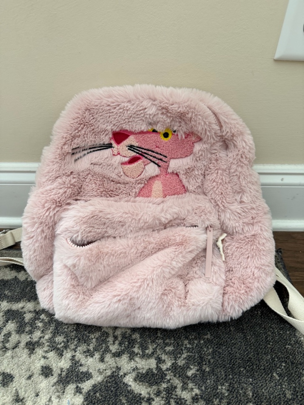 Zara Kids Pink Panther Backpack